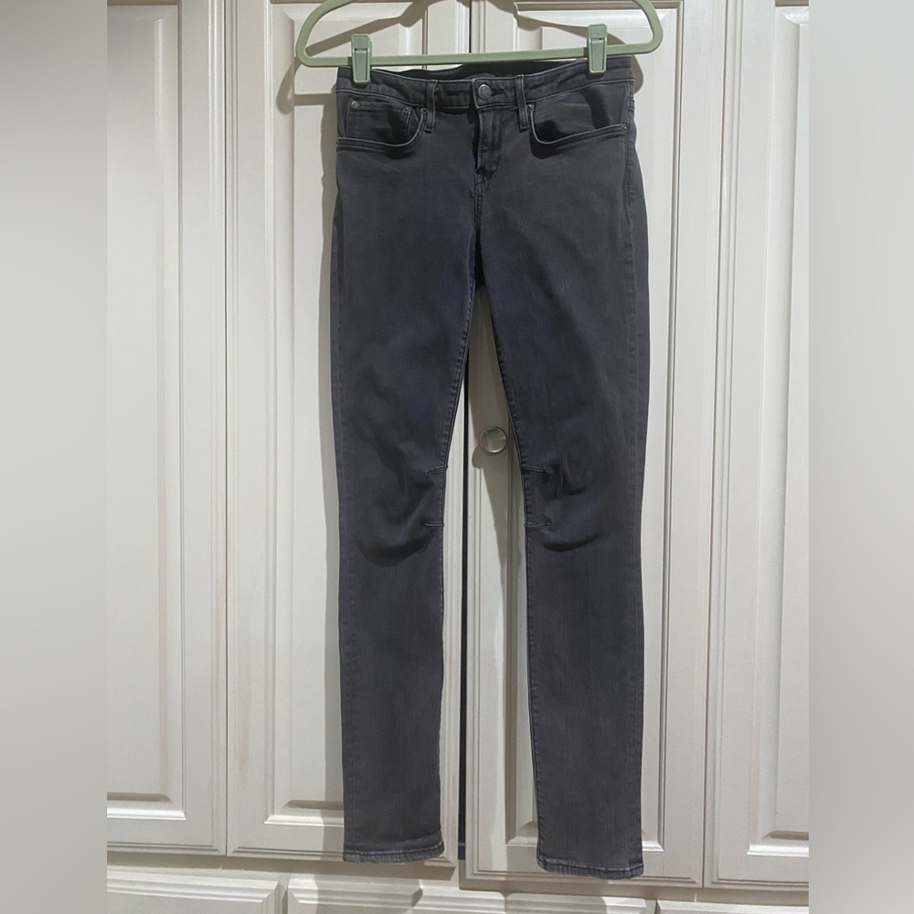 HELMUT LANG dark purple jeans